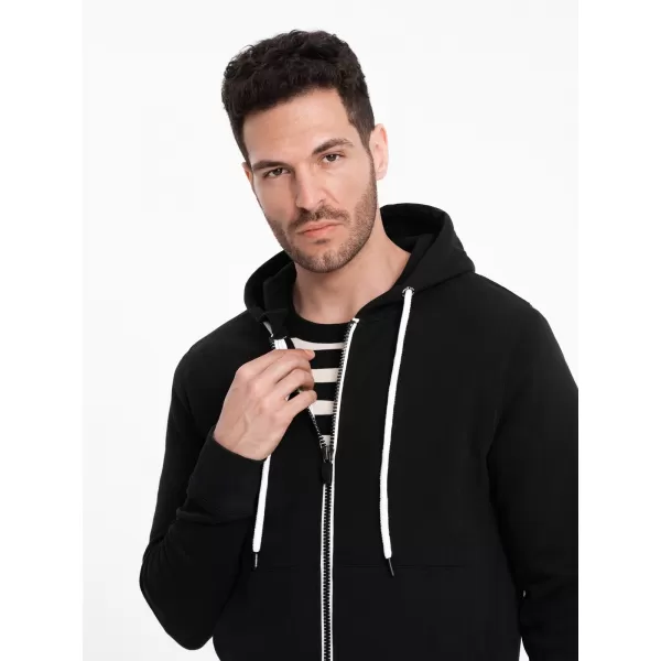  Herren -Sweatshirt OMBRE OM-SSBZ-0178 SCHWARZ 