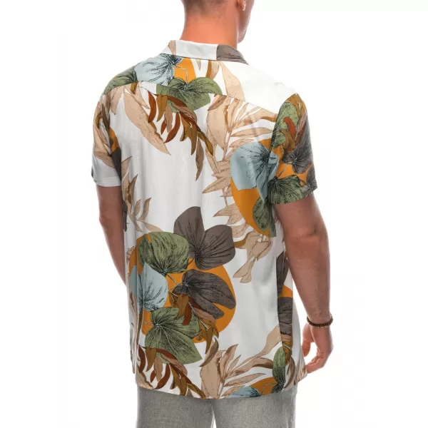  Hemd OMBRE OM-SHPS-0113 WEIß/CREME 