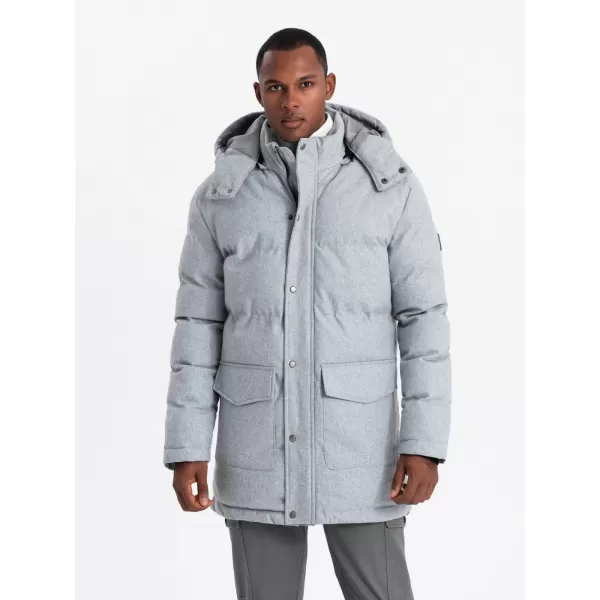  Jacke OMBRE OM-JALJ-0217 HELLGRAUE MELANGE 