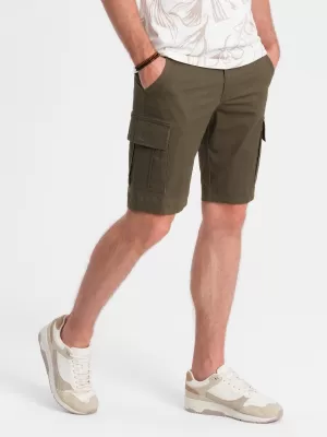 Shorts OMBRE OM-SRCG-0133 DUNKLE OLIVE