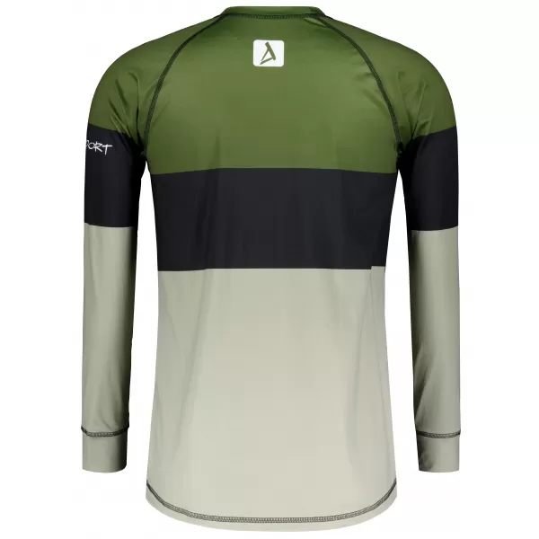  Funktionaler Term T -Shirt von Männern mit Langarmprämie ALTISPORT VOJ/ALM051TER01 KHAKI 