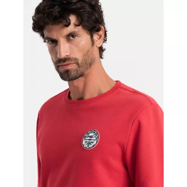  Herren Sweatshirt OMBRE OM-SSNZ-0134 ROT 