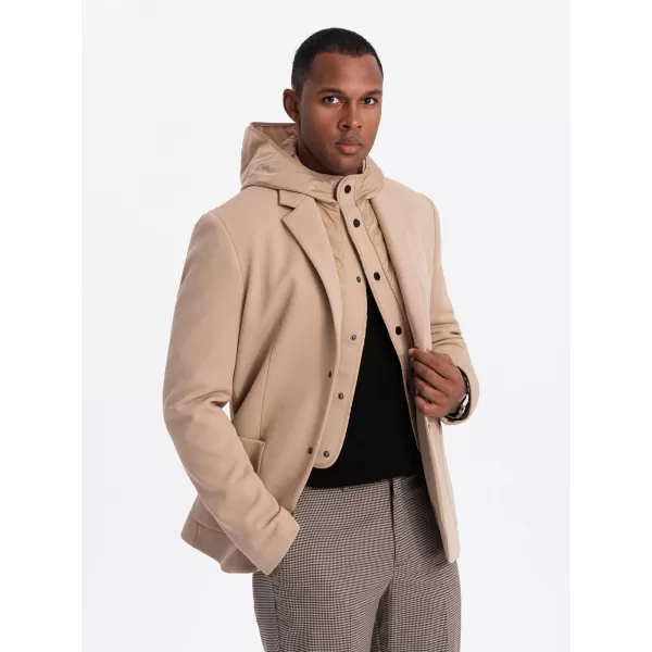  Jacke OMBRE OM-BLZB-0133 HELLBRAUN 