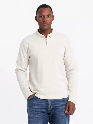 Hemd OMBRE OM-POLS-0130 CREME