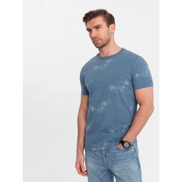  Hemd OMBRE OM-TSFP-0179 BLAUER DENIM 