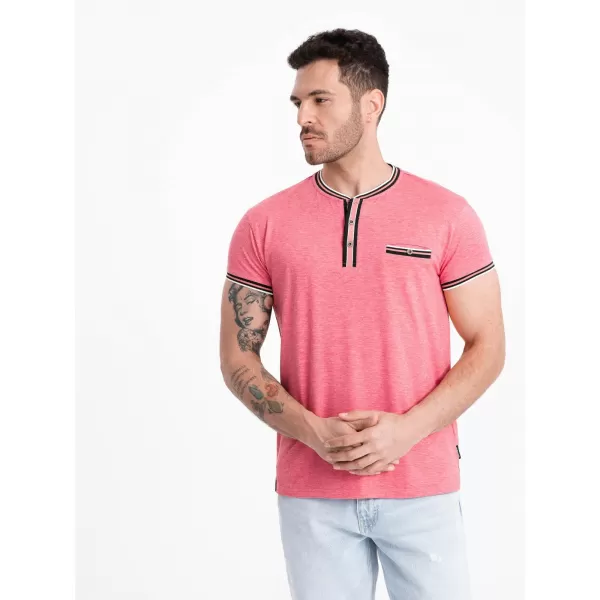  Hemd OMBRE OM-TSCT-0175 ROT 