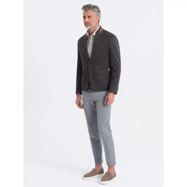 Jacke OMBRE OM-BLZB-0131 SCHWARZE MELANGE 