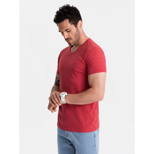  Hemd OMBRE OM-TSBS-0145 ROTE MELANGE 