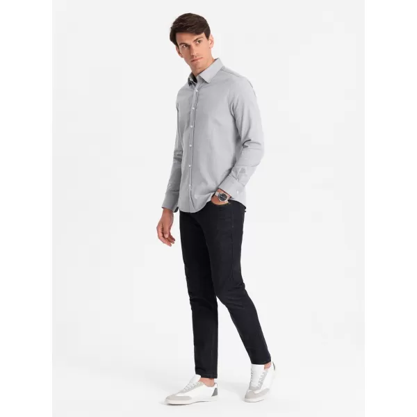  Hemd OMBRE OM-SHCS-0175 GRAU 