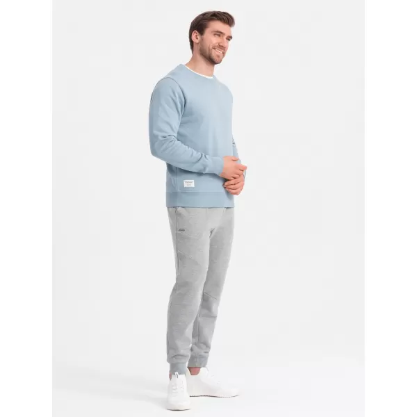  Herren -Sweatshirt OMBRE OM-SSBN-0175 BLAU 