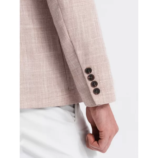  Jacke OMBRE OM-BLZB-0128 LEICHT BEIGE 