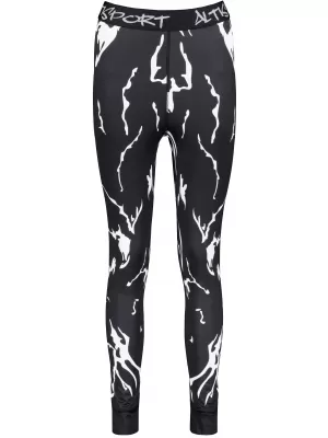 Frauenfunktionelle Thermohosen Prämie ALTISPORT VOJ/ALW052TER02 SCHWARZ