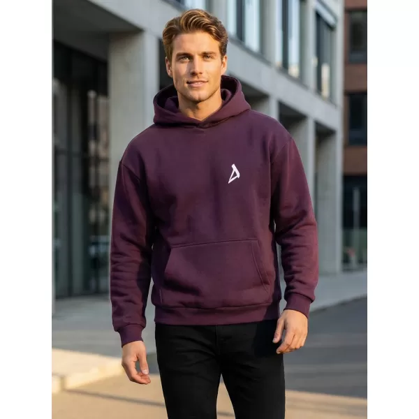 Herren -Sweatshirt ALTISPORT BYB/ALM002BY284 BURGUND 