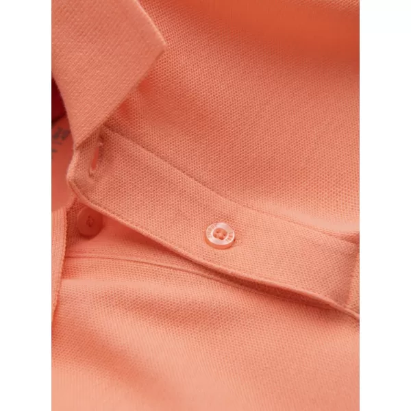  Herren t -Shirt mit einem Kragen OMBRE OM-POBS-0100 PFIRSICH 