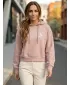 Frauen Sweatshirt aus Bio -Baumwolle ALTISPORT BYB/ALW002BY183 ALT -PINK