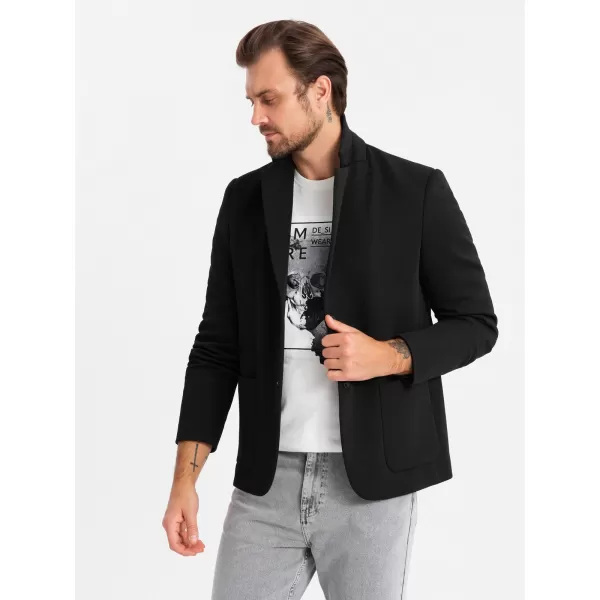  Jacke OMBRE OM-BLZB-0133 SCHWARZ 