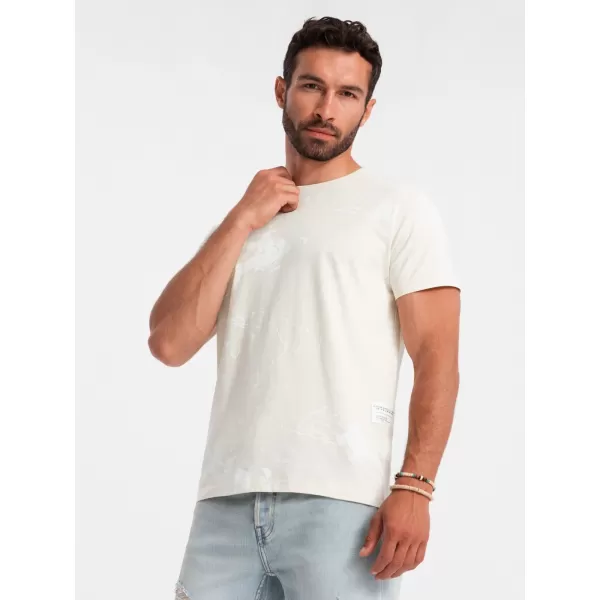  Hemd OMBRE OM-TSFP-0184 CREME 