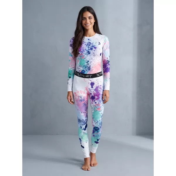  Frauenfunktionelle Thermohosen Prämie ALTISPORT VOJ/ALW055TER02 LILAGRÜN 