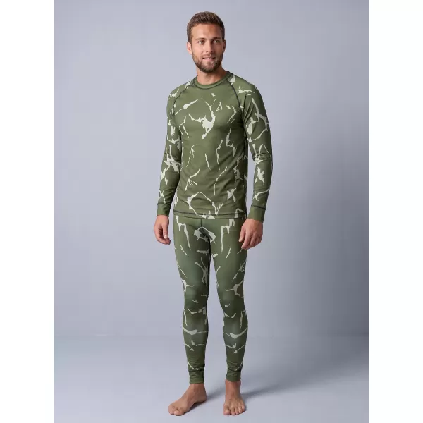  Funktionaler Term T -Shirt von Männern mit Langarmprämie ALTISPORT VOJ/ALM052TER01 KHAKI 