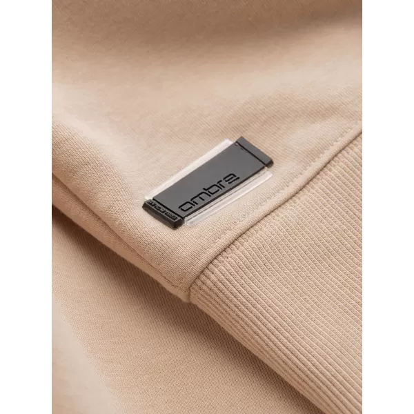  Herren -Sweatshirt OMBRE OM-SSBN-0159 BEIGE 