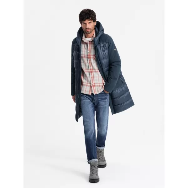  Jacke OMBRE OM-JALJ-0165 MARINEBLAU 