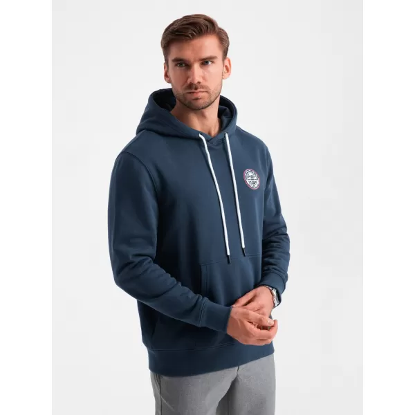  Herren -Sweatshirt OMBRE OM-SSNZ-0144 MARINEBLAU 