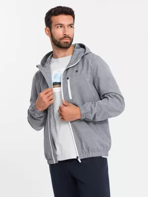 Jacke OMBRE OM-JANP-0136 GRAU