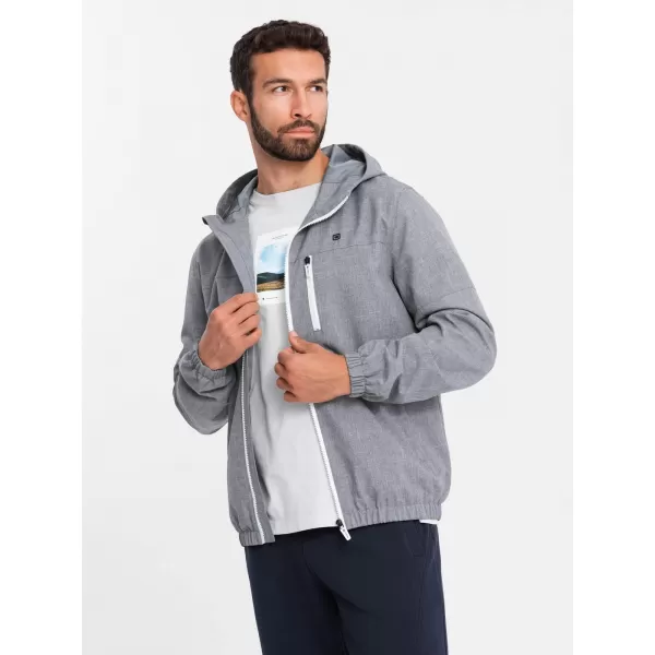  Jacke OMBRE OM-JANP-0136 GRAU 