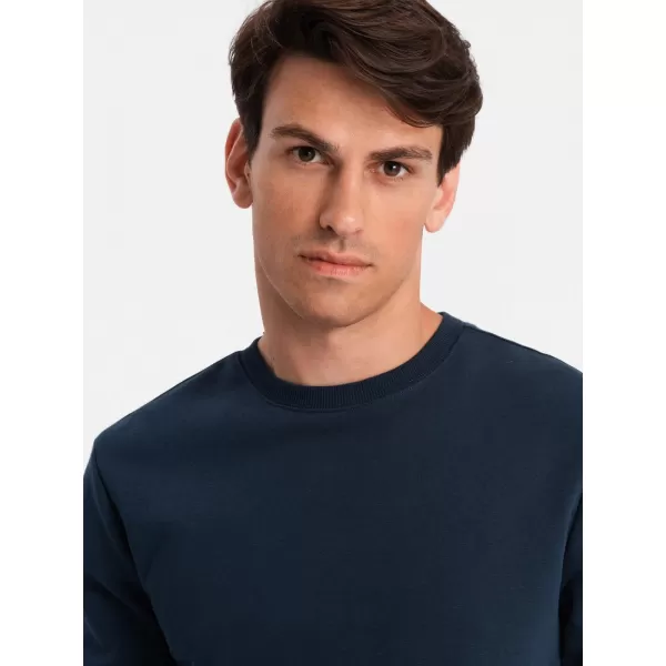  Herren Sweatshirt OMBRE OM-SSBN-0159 MARINEBLAU 