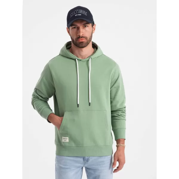  Herren Sweatshirt OMBRE OM-SSBN-0177 GRÜN 
