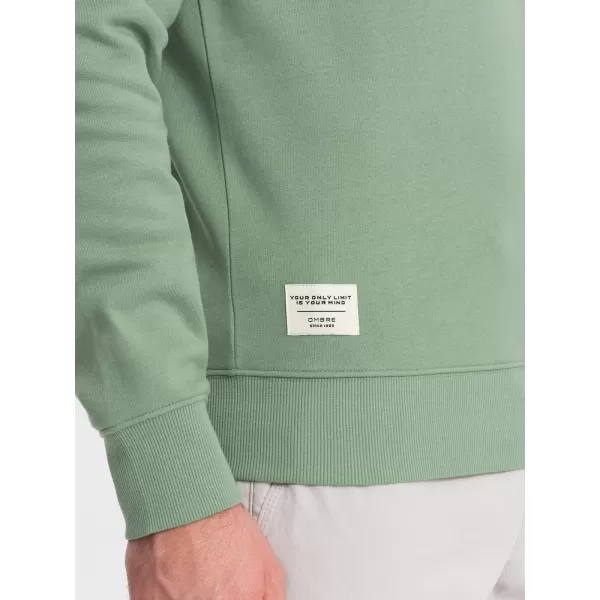  Herren -Sweatshirt OMBRE OM-SSBN-0175 GRÜN 