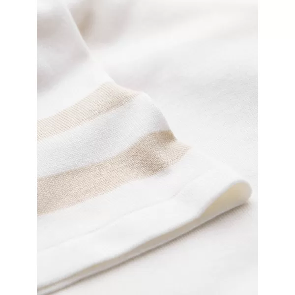  Herren t -Shirt mit einem Kragen OMBRE OM-POSS-0118 CREME 