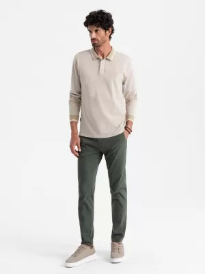 Hemd OMBRE OM-POLS-0129 SAND