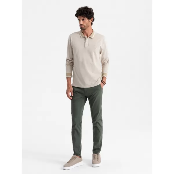  Hemd OMBRE OM-POLS-0129 SAND 