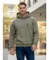 Herren -Sweatshirt ALTISPORT BYB/ALM002BY284 OLIVE