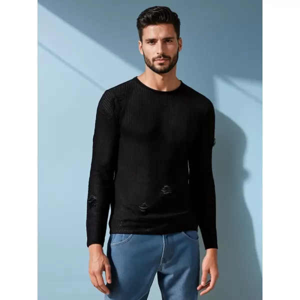  Herrenpullover DSTREET SCHWARZ 