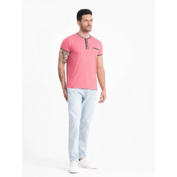  Hemd OMBRE OM-TSCT-0175 ROT 
