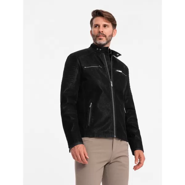  Jacke OMBRE OM-JAFL-0197 SCHWARZ 