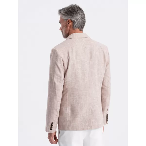  Jacke OMBRE OM-BLZB-0128 LEICHT BEIGE 