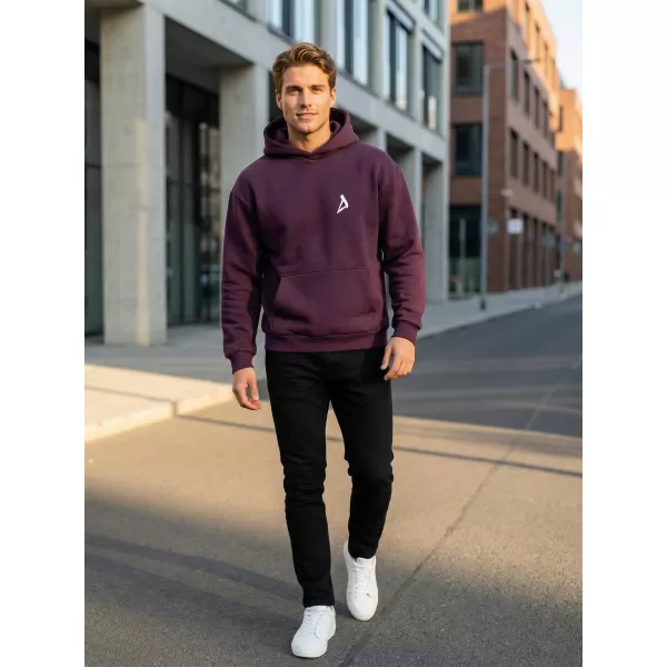  Herren -Sweatshirt ALTISPORT BYB/ALM002BY284 BURGUND 