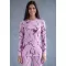 Frauenfunktionales Thermo -T -Shirt mit langen Ärmeln Premium ALTISPORT VOJ/ALW052TER01 ROSA