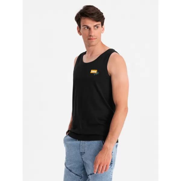  Tanktop OMBRE OM-TSTT-0191 SCHWARZ 
