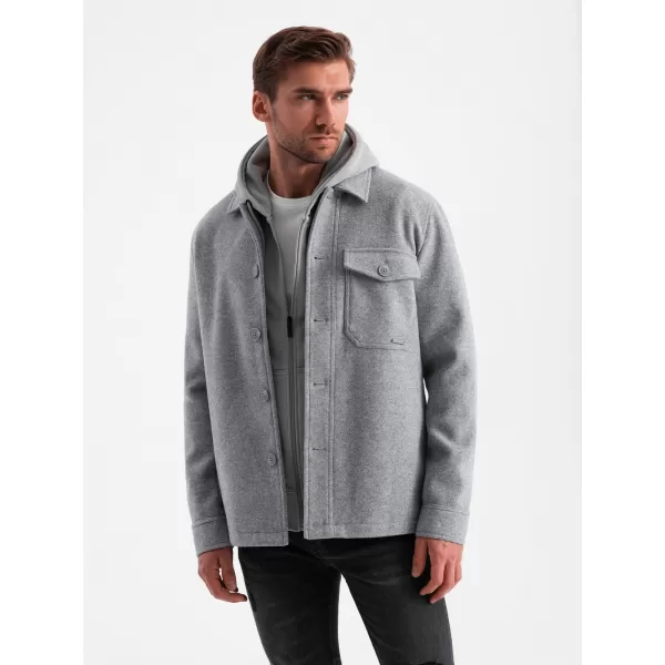  Jacke OMBRE OM-JANP-0199 GRAU 