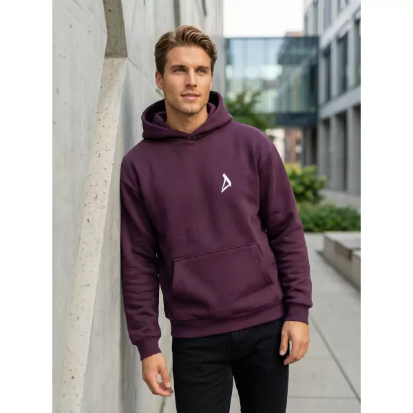  Herren -Sweatshirt ALTISPORT BYB/ALM002BY284 BURGUND 
