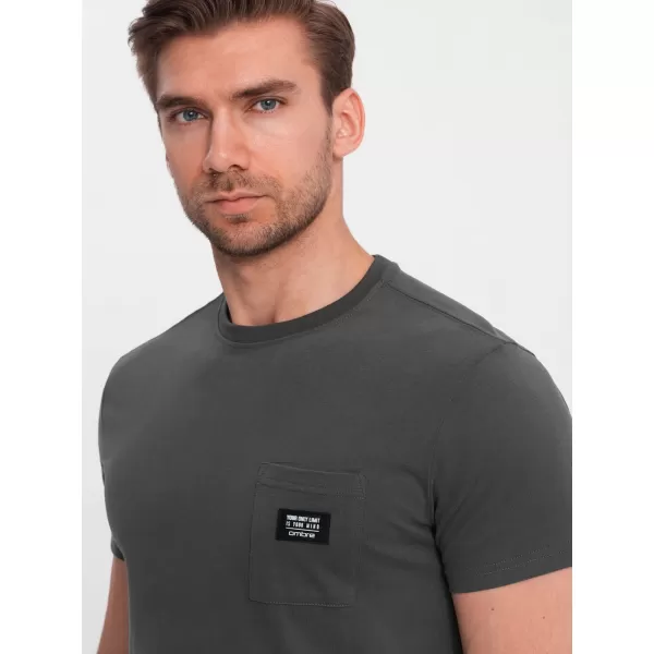  Hemd OMBRE OM-TSCT-0109 GRAPHIT 