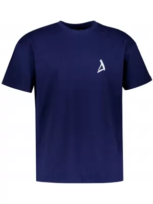 Herren übergroße t -Shirt ALTISPORT BYB/ALM002BY102 DUNKELBLAU
