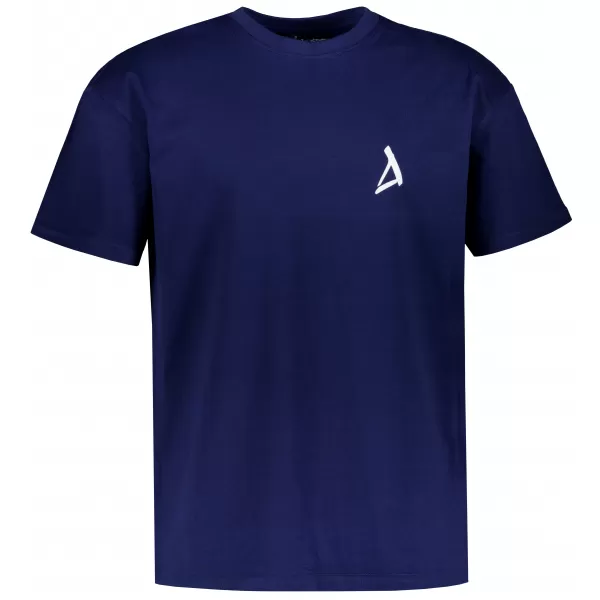  Herren übergroße t -Shirt ALTISPORT BYB/ALM002BY102 DUNKELBLAU 