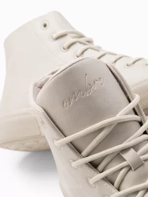 Herrenschuhe OMBRE OM-FOSH-0138 CREME