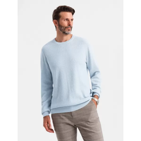  Herrenpullover OMBRE OM-SWSW-0142 BLAU 