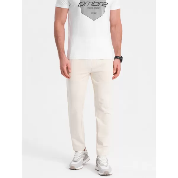  Herren -Traursanzüge OMBRE OM-PABS-0206 CREME 